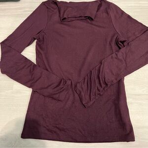 Aritzia Wilfred Free Purple‎ Turtleneck Sweater
